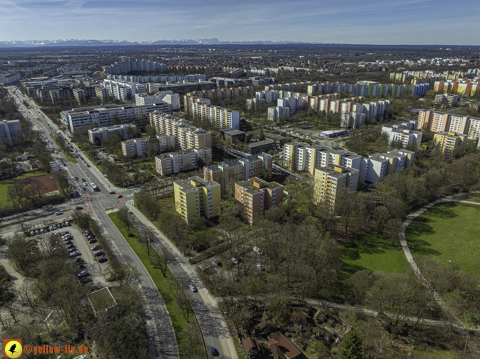 20.03.2024 - Ostpark mit Umgebung in Neuperlach un dBer am Laim